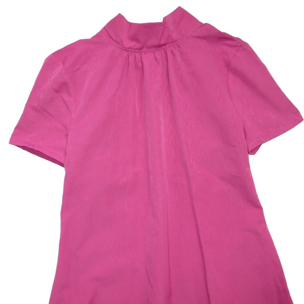 NWT Staud Ilana in Lollipop Pink Taffeta Tie Back A-line Maxi Dress S $375 - Picture 8 of 15